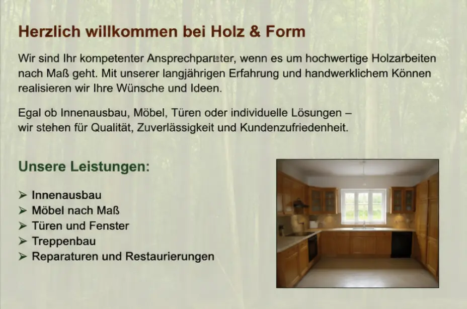 Detail: Content-Bereich ohne Conversion-Elemente oder strukturierte Daten