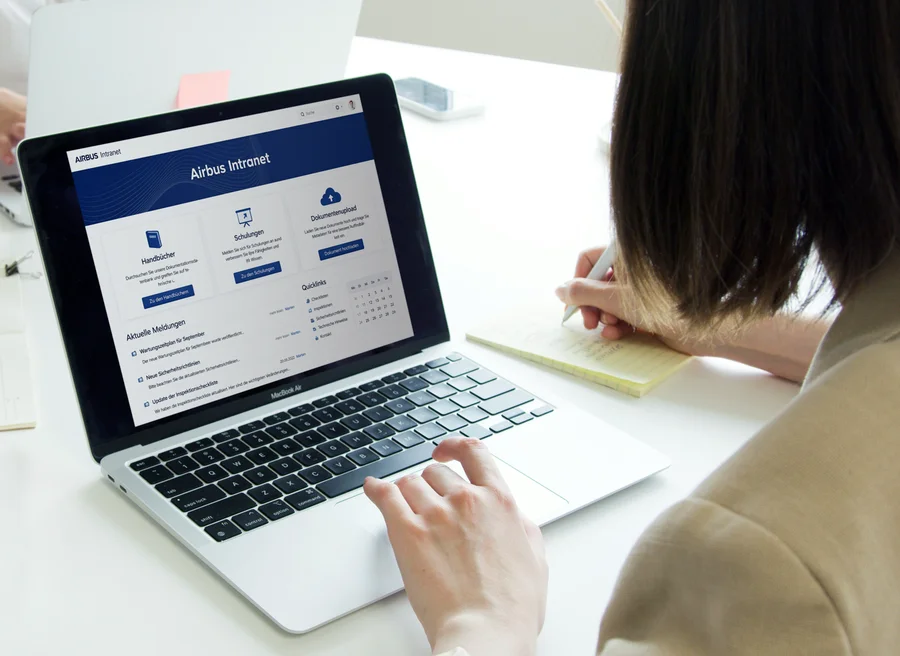 Unternehmenswebsite mit individuellem CMS-Theme