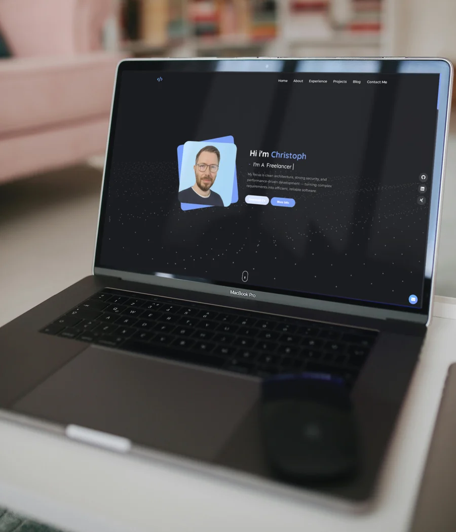 Kundenportal mit geschütztem Bereich